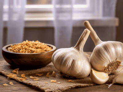 dried garlic
