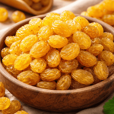 golden raisins