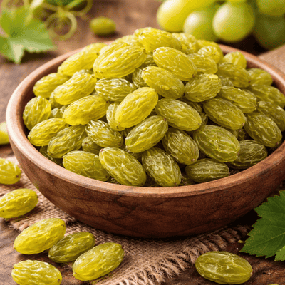 green raisins